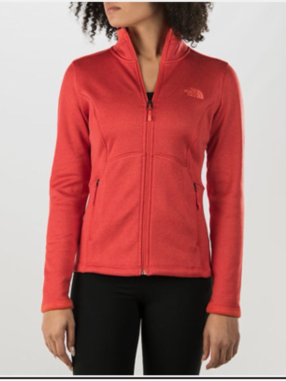 The North Face Women's Agave Full Zip Jacket Bright Coral